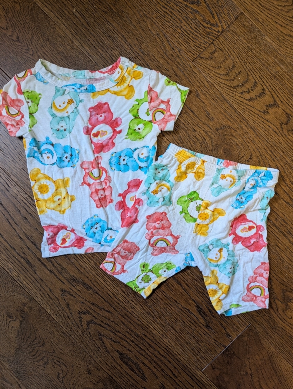 Care Bears Short Sleeve Pajama Set 4T